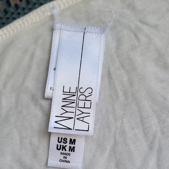 Women's Cream Tank Top  MEDIUM US/UK - Picture 2 of 6